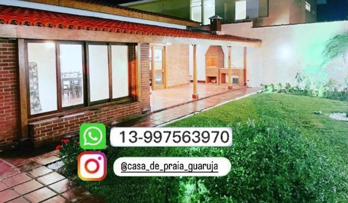 Beach House Unidade 2 - Casas De Praia Guaruja 50 Metros Do Mar Luaran gambar